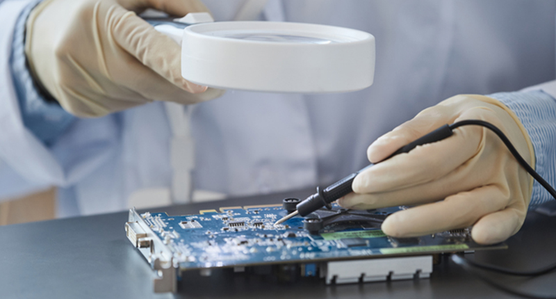 電子部品製造業界での導入事例