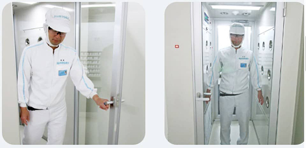 三共空調のエアシャワー導入事例