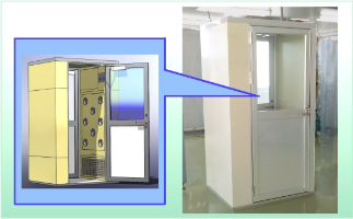 樹産業のエアシャワー